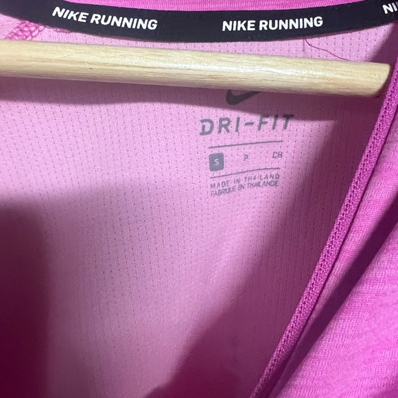 Pink - Size Small - Dry Fit Long Sleeve Turtle Neck Zip - Picture 2 of 2